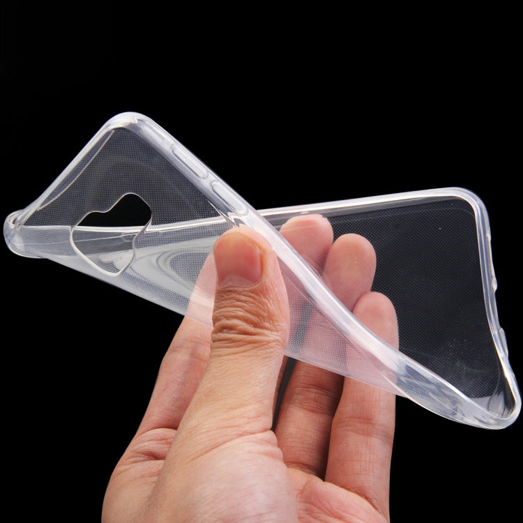 For Galaxy A3 (2016) / A310 0.75mm Ultra-thin Transparent TPU Protective Case(Transparent)