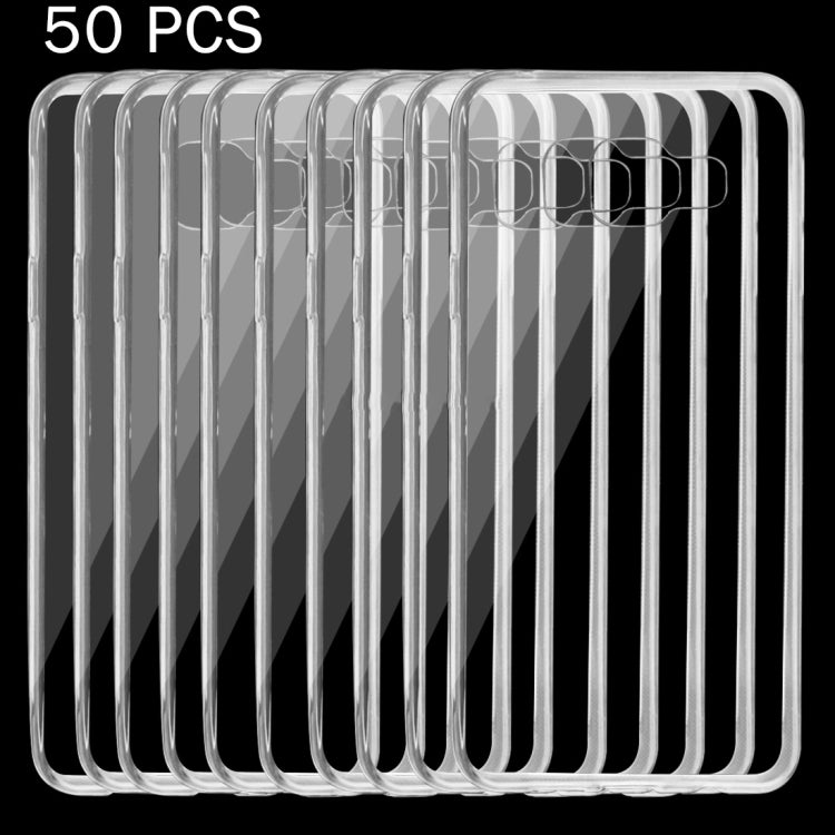 50 PCS For Galaxy A3 (2016) / A310 0.75mm Ultra-thin Transparent TPU Protective Case