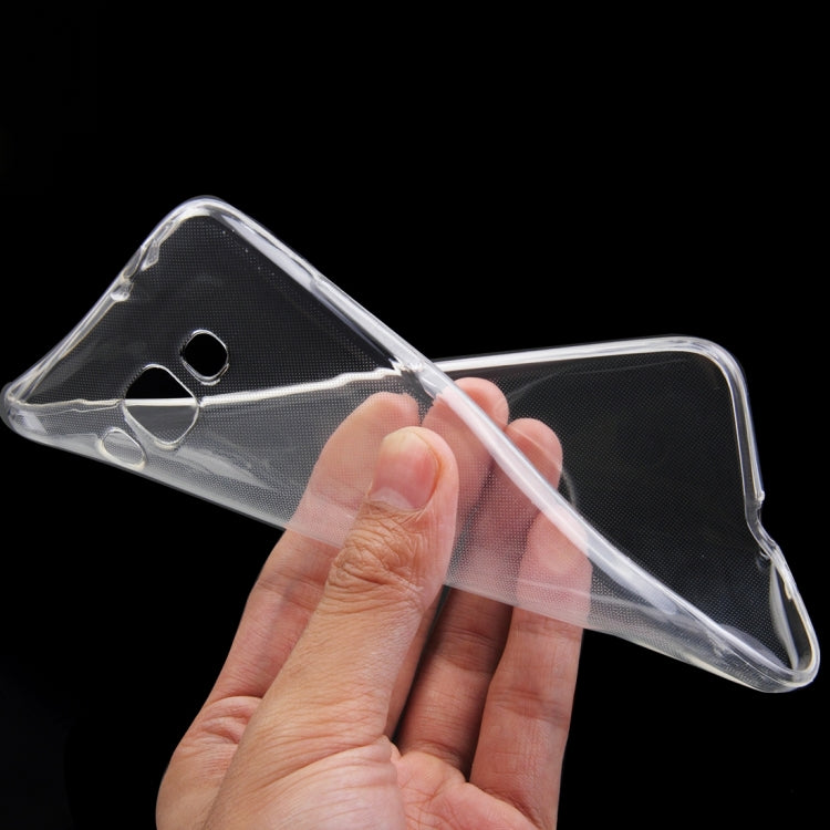 For Galaxy Grand 3 / G7200 0.75mm Ultra-thin Transparent TPU Protective Case(Transparent)
