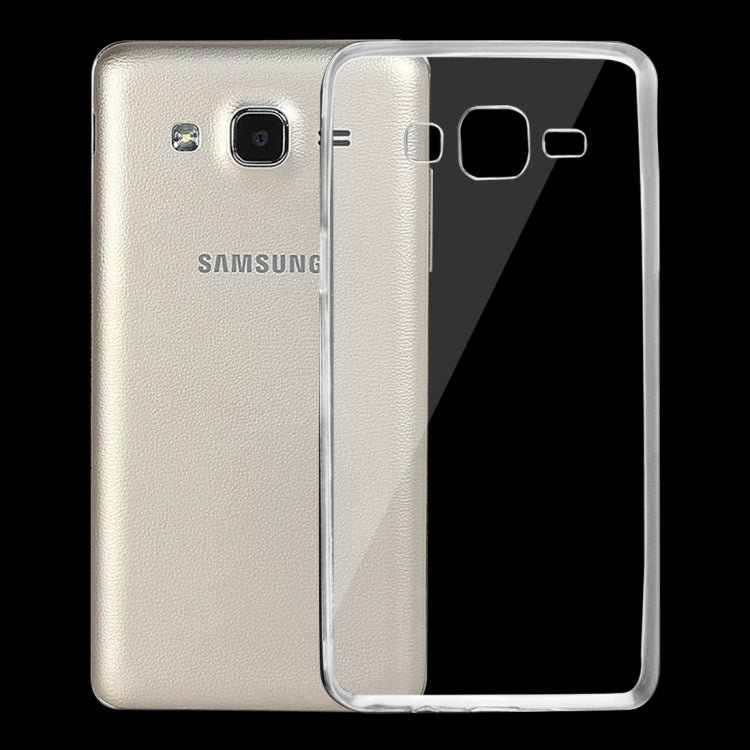 For Galaxy On5 / G5500 0.75mm Ultra-thin Transparent TPU Protective Case(Transparent)