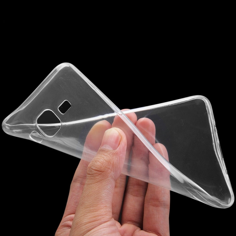 For Galaxy On5 / G5500 0.75mm Ultra-thin Transparent TPU Protective Case(Transparent)