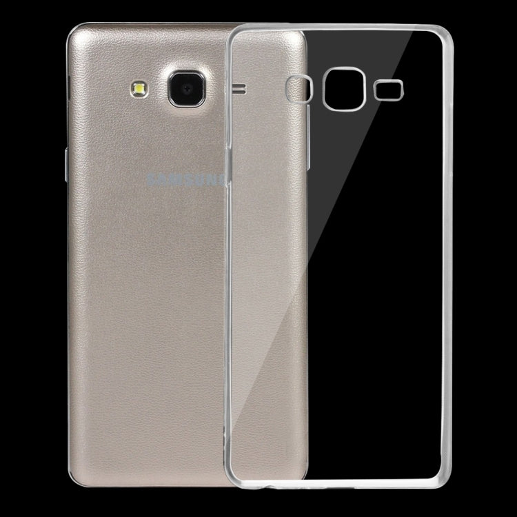 For Galaxy On7 / G6000 0.75mm Ultra-thin Transparent TPU Protective Case(Transparent)