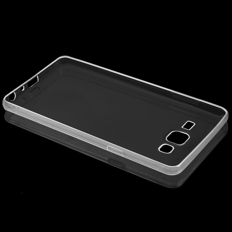 For Galaxy On7 / G6000 0.75mm Ultra-thin Transparent TPU Protective Case(Transparent)