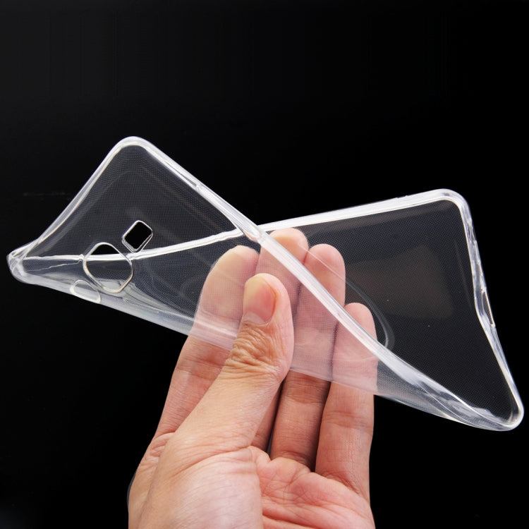 For Galaxy On7 / G6000 0.75mm Ultra-thin Transparent TPU Protective Case(Transparent)