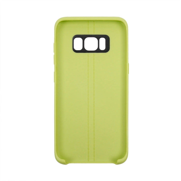 For Galaxy S8 + / G9550 Double Line Smooth Surface Anti-collision TPU Protective Case