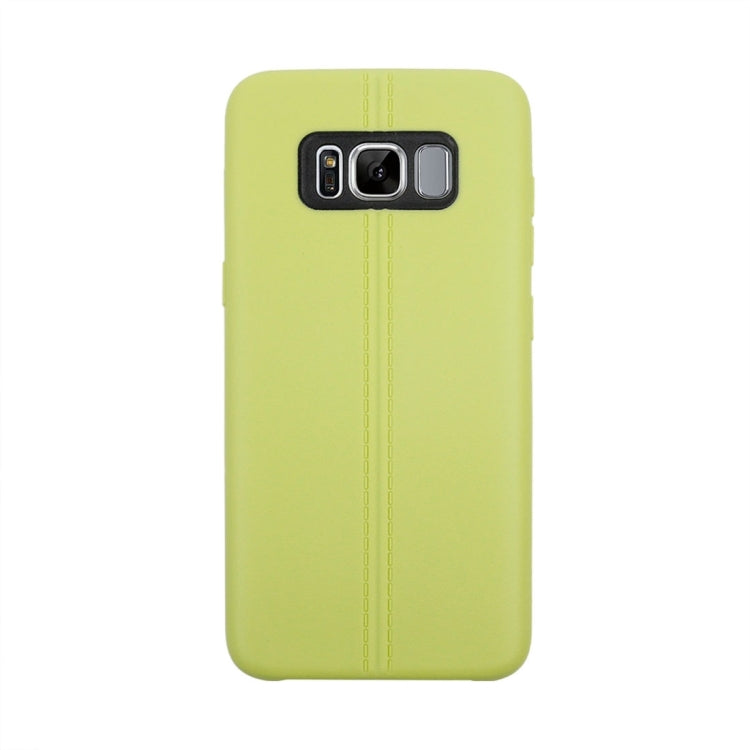 For Galaxy S8 + / G9550 Double Line Smooth Surface Anti-collision TPU Protective Case