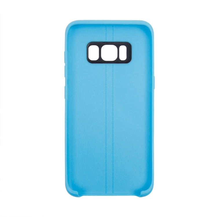 For Galaxy S8 + / G9550 Double Line Smooth Surface Anti-collision TPU Protective Case