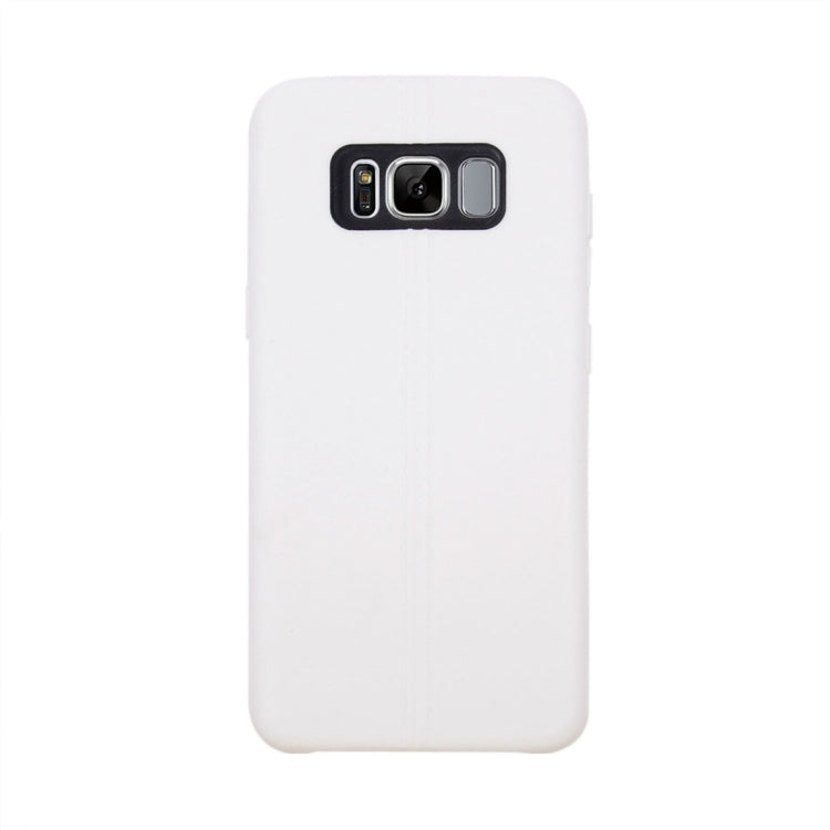 For Galaxy S8 + / G9550 Double Line Smooth Surface Anti-collision TPU Protective Case