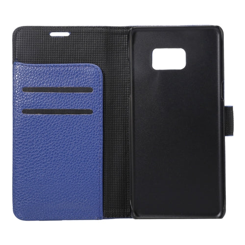 For Galaxy Note 7 / N930 Lichee Texture Magnetic Adsorption Horizontal Flip Leather Case with Card Slot & Holder & Wallet