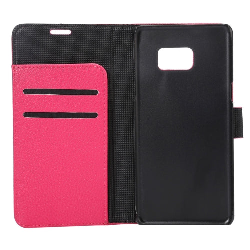 For Galaxy Note 7 / N930 Lichee Texture Magnetic Adsorption Horizontal Flip Leather Case with Card Slot & Holder & Wallet