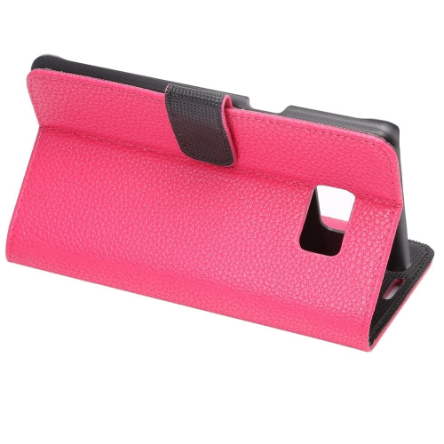 For Galaxy Note 7 / N930 Lichee Texture Magnetic Adsorption Horizontal Flip Leather Case with Card Slot & Holder & Wallet