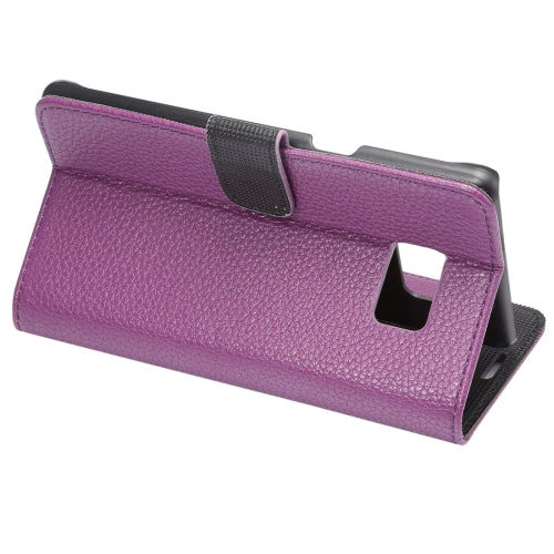 For Galaxy Note 7 / N930 Lichee Texture Magnetic Adsorption Horizontal Flip Leather Case with Card Slot & Holder & Wallet