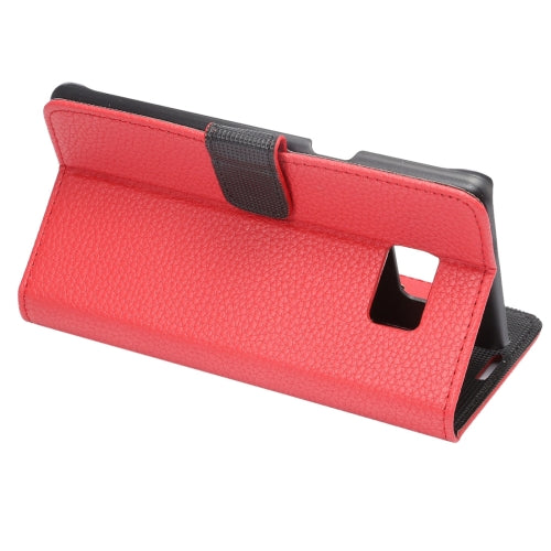 For Galaxy Note 7 / N930 Lichee Texture Magnetic Adsorption Horizontal Flip Leather Case with Card Slot & Holder & Wallet