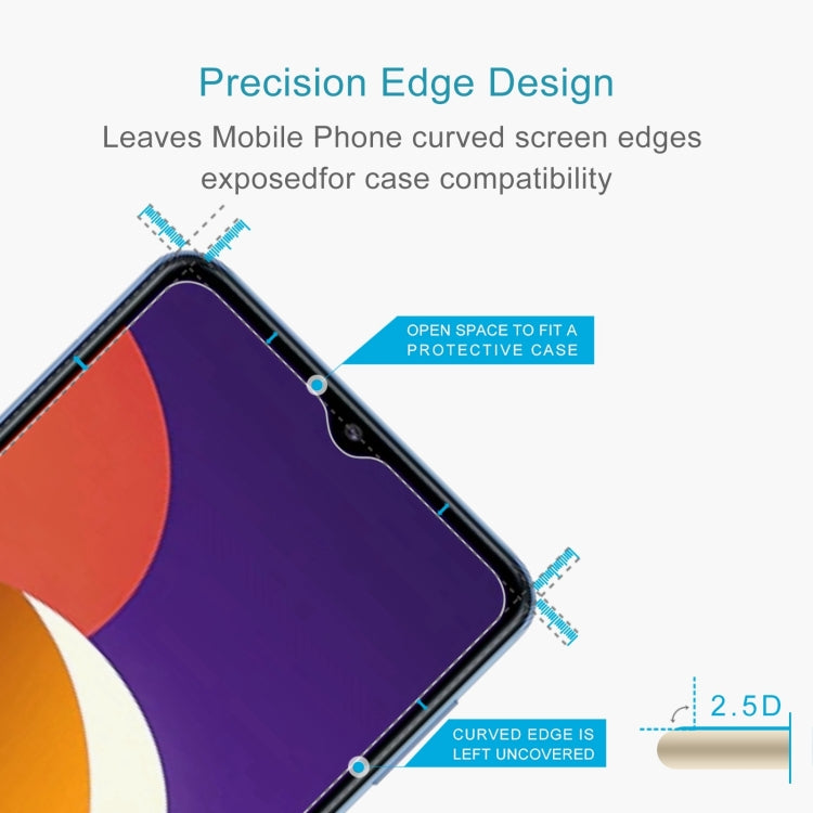 0.26mm 9H 2.5D High Aluminum Tempered Glass Film For Samsung Galaxy A12 5G / A12 / A12 Nacho / M12 / A13 5G