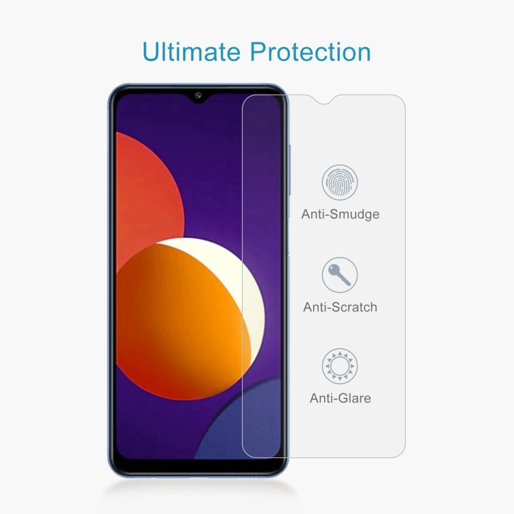 10pcs 0.26mm 9H 2.5D High Aluminum Tempered Glass Film For Samsung Galaxy A12 5G / A12 / A12 Nacho / M12 / A13 5G