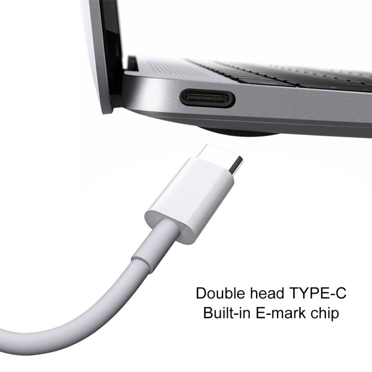 PD 5A USB-C / Type-C Male to USB-C / Type-C Male Fast Charging Cable, Cable Length: 2m
