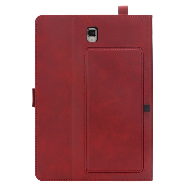 Horizontal Flip Double Holder Leather Case for Galaxy Tab S4 10.5 T830 / T835, with Card Slots & Photo Frame & Pen Slot