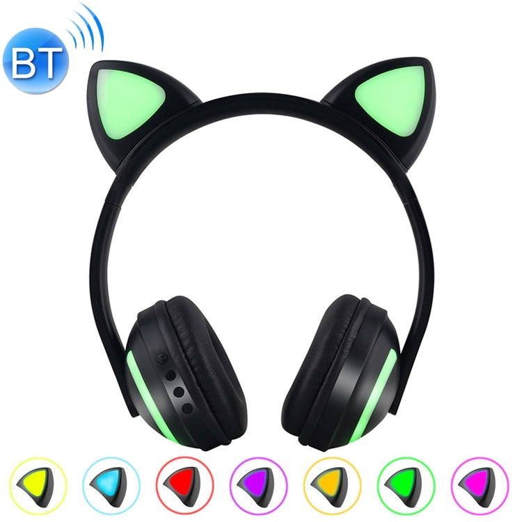 CYKE Glowing Cat Ear Stereo Bluetooth V4.2 + EDR Headphone Gaming Headset with LED Light, For iPhone, Galaxy, Huawei, Xiaomi, LG, HTC and Other Smart Phones