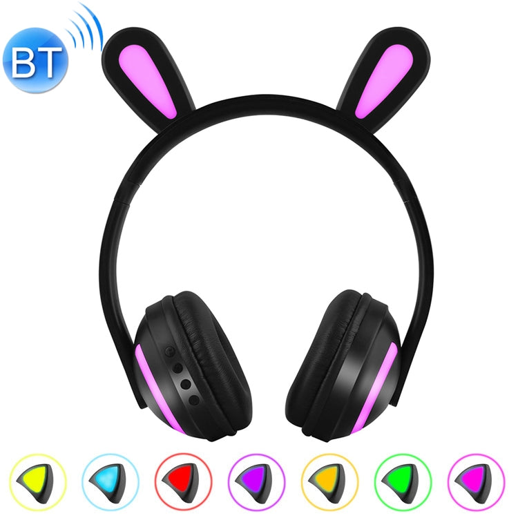 CYKE Glowing Rabbit Ear Stereo Bluetooth V4.2 + EDR Headphone Gaming Headset with LED Light, For iPhone, Galaxy, Huawei, Xiaomi, LG, HTC and Other Smart Phones