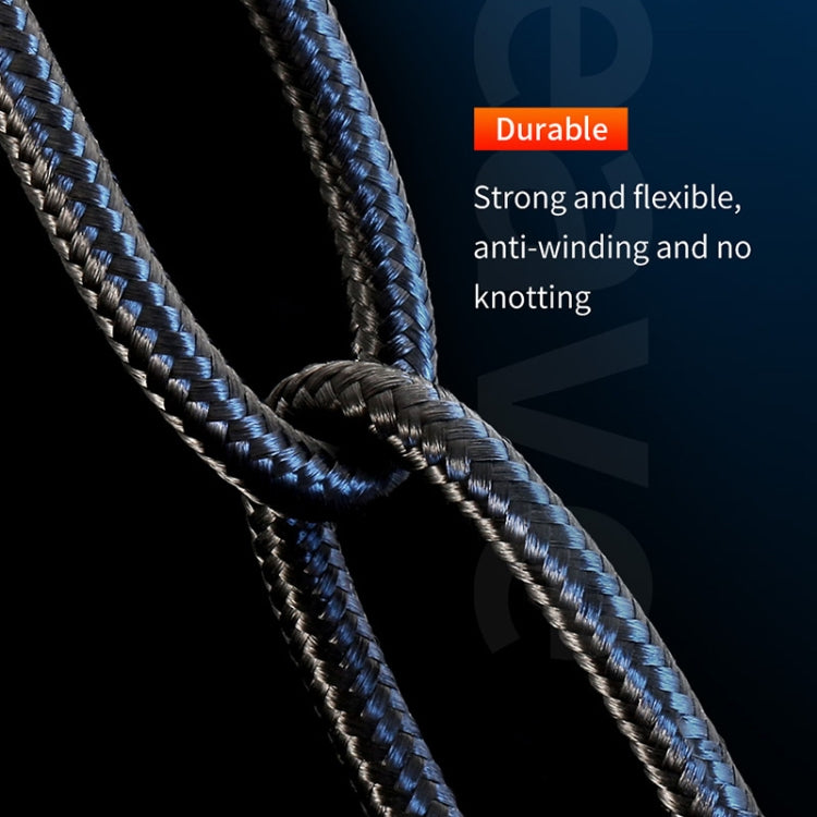 TOTUDESIGN Speedy Series BM-001 2.4A Micro USB Interface Data Sync Fast Charge Data Cable, Cable Length: 2m(Grey)