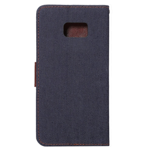 For Galaxy Note 7 / N930 Cowboy Cloth Texture Magnetic Adsorption Horizontal Flip Leather Case with Card Slot & Holder & Wallet