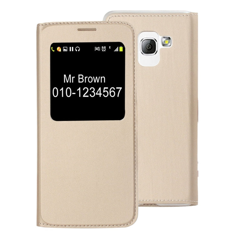 For Galaxy A8 (2018) Litchi Texture Horizontal Flip Leather Case with Call Display ID