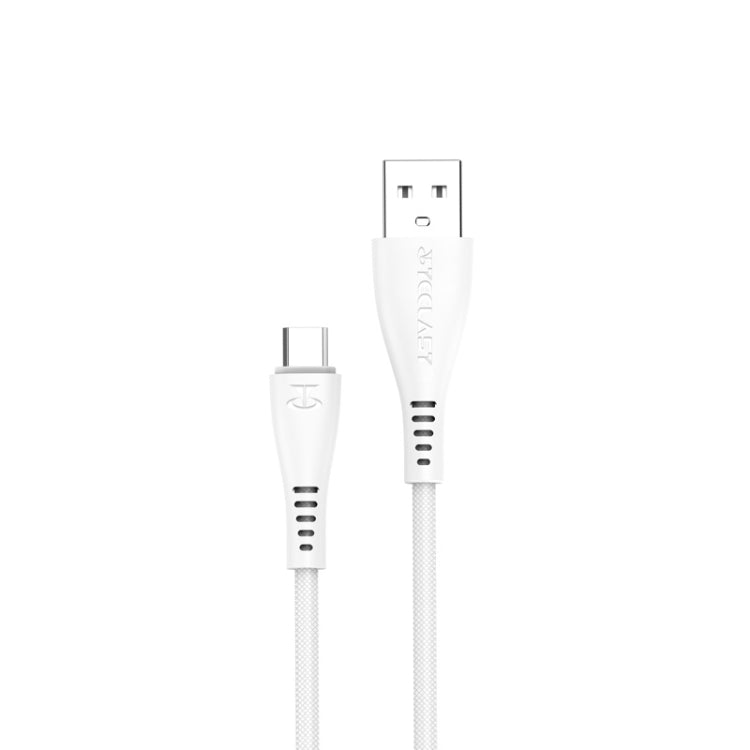 Teclast  1.0m  Micro to USB Environmentally Friendly TPE Fast Charging Cable(White)