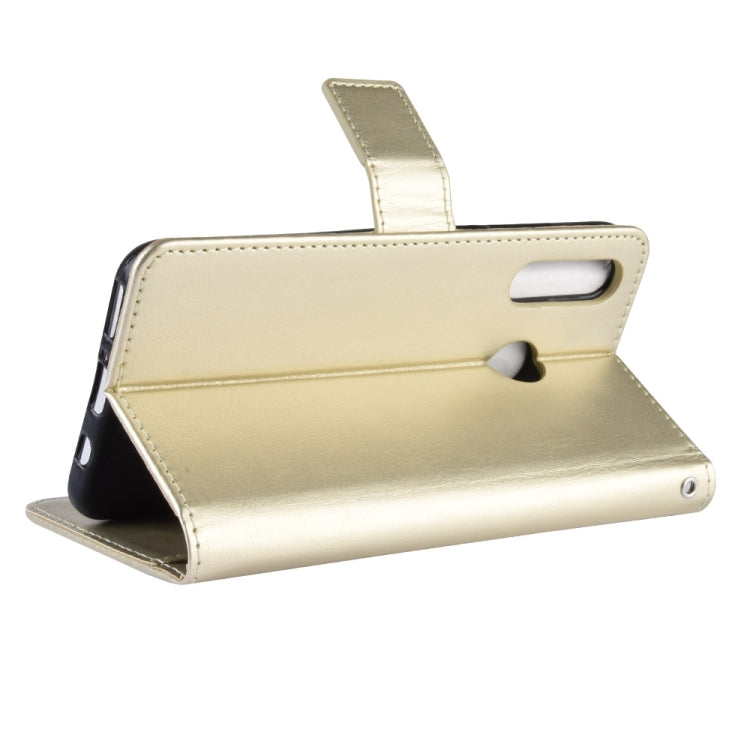 Retro Crazy Horse Texture Horizontal Flip Leather Case for Galaxy M30, with Holder & Card Slots & Photo Frame
