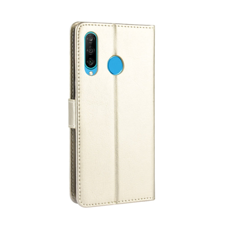 Retro Crazy Horse Texture Horizontal Flip Leather Case for Galaxy M30, with Holder & Card Slots & Photo Frame