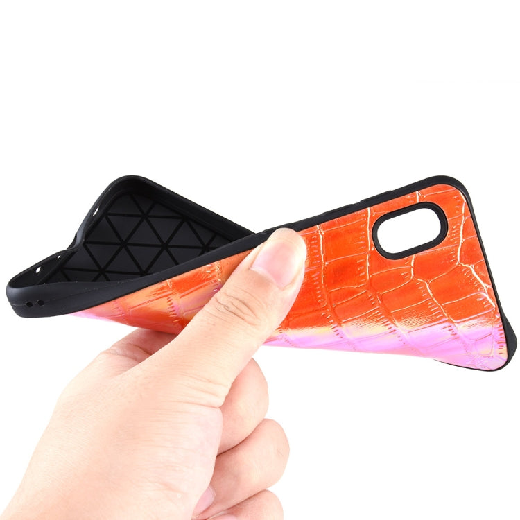 Magic Color PU + TPU Protective Case for Galaxy A10