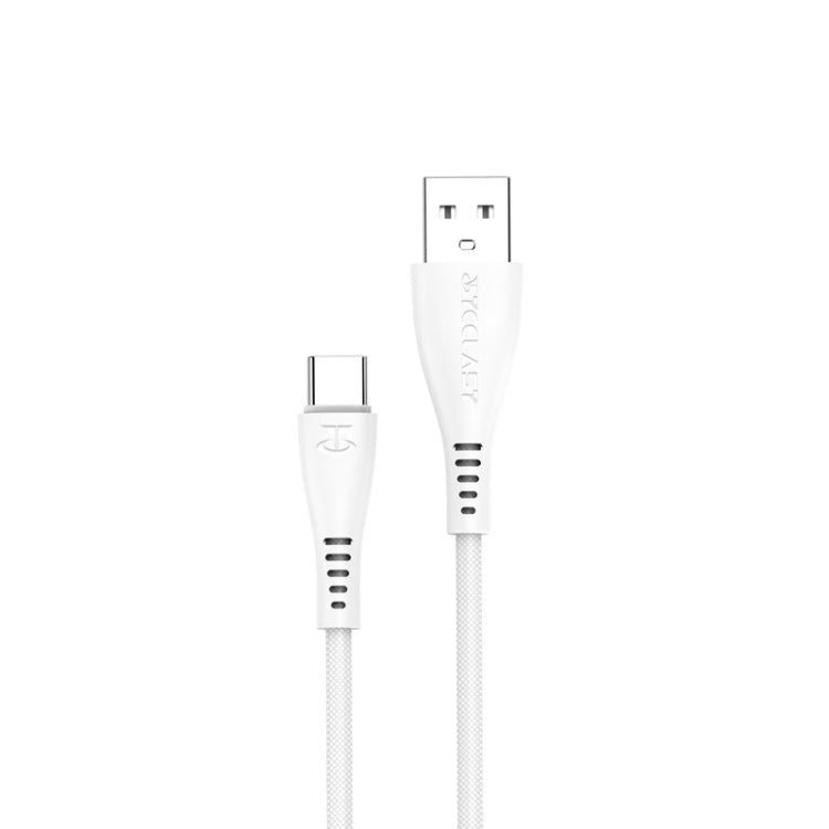 Teclast  1.0m  Type-C to USB Environmentally Friendly TPE Fast Charging Cable(White)
