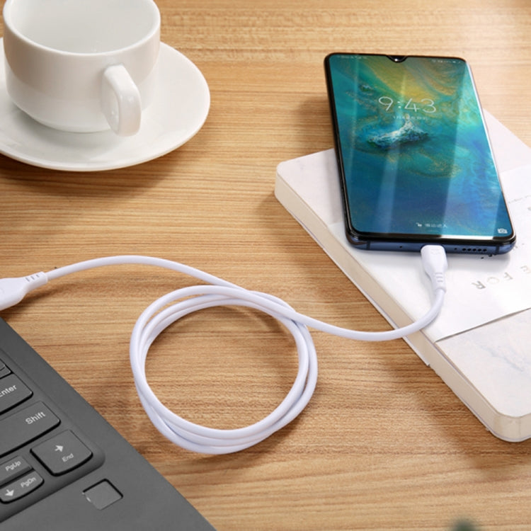 Teclast  1.0m  Type-C to USB PVC Data Cable(White)