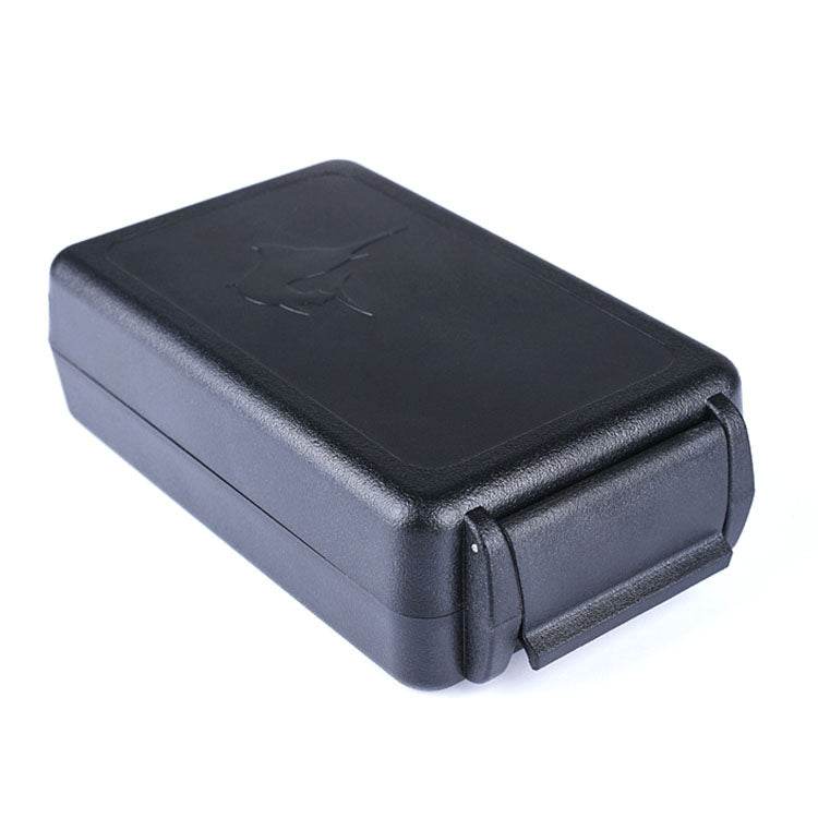 Portable Dustproof Bluetooth Headset Wire Storage Box(Black)