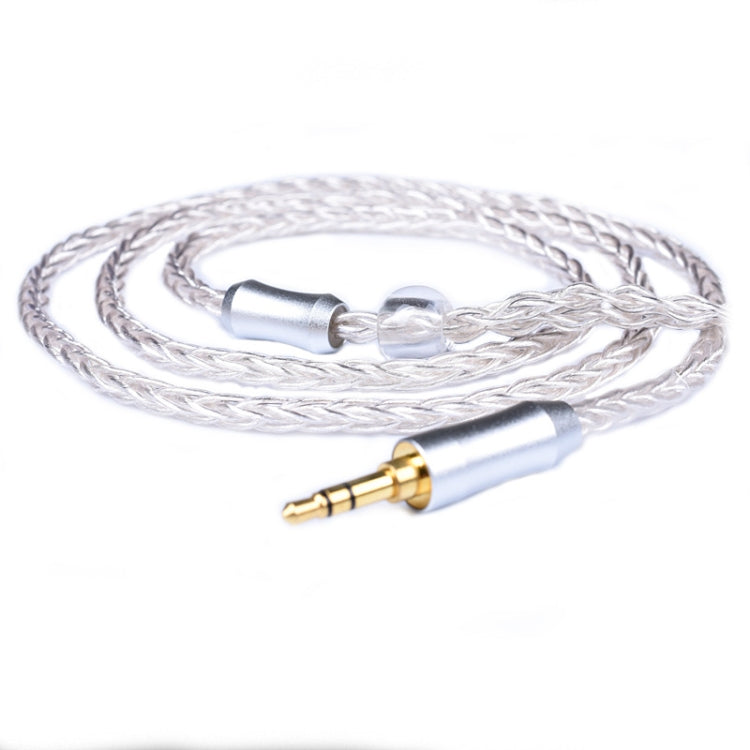DIY 8 Core Anaerobic Copper Silver-plated Headset Upgrade Wire