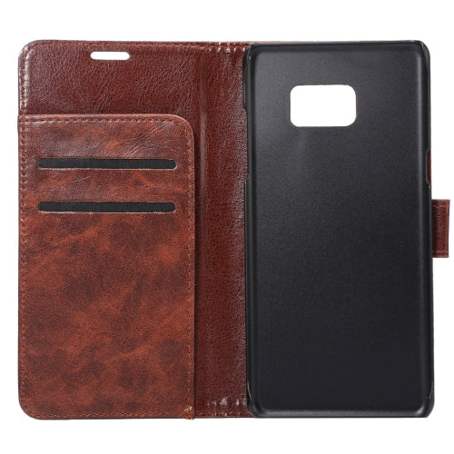 For Galaxy Note 7 / N930 Crazy Horse Texture Magnetic Adsorption Horizontal Flip Leather Case with Card Slot & Holder & Wallet