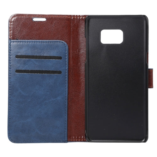 For Galaxy Note 7 / N930 Crazy Horse Texture Magnetic Adsorption Horizontal Flip Leather Case with Card Slot & Holder & Wallet