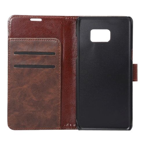 For Galaxy Note 7 / N930 Crazy Horse Texture Magnetic Adsorption Horizontal Flip Leather Case with Card Slot & Holder & Wallet