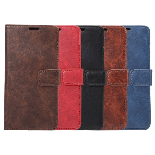 For Galaxy Note 7 / N930 Crazy Horse Texture Magnetic Adsorption Horizontal Flip Leather Case with Card Slot & Holder & Wallet