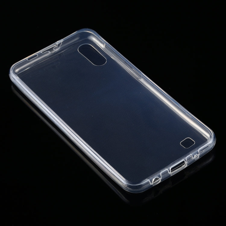 Ultra-thin Double-sided Full Coverage Transparent TPU Protective Case for Galaxy A10 / M10