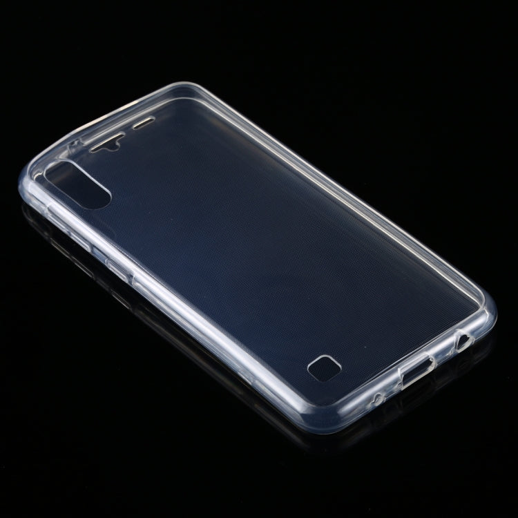 Ultra-thin Double-sided Full Coverage Transparent TPU Protective Case for Galaxy A10 / M10