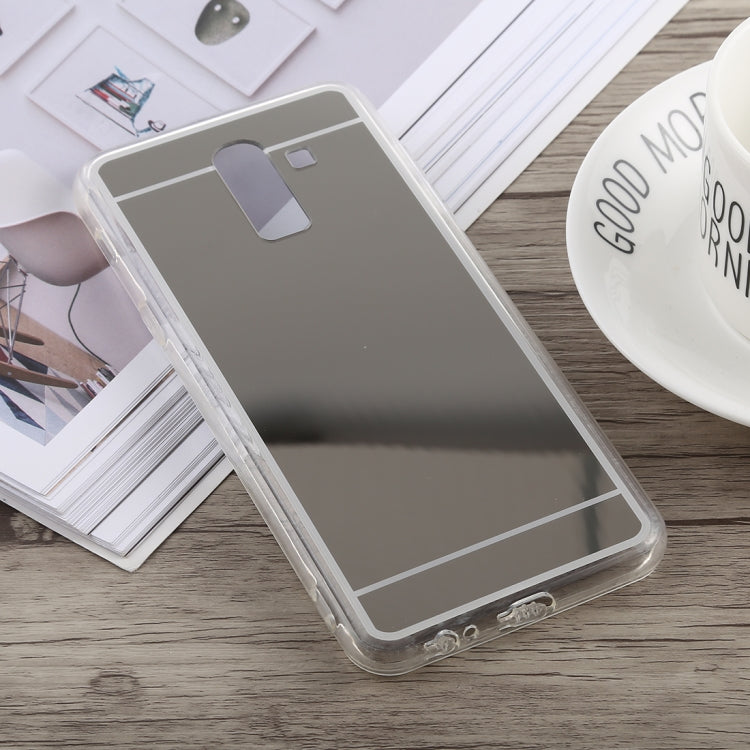 Acrylic + TPU Electroplating Mirror Case for Galaxy J8 (2018)