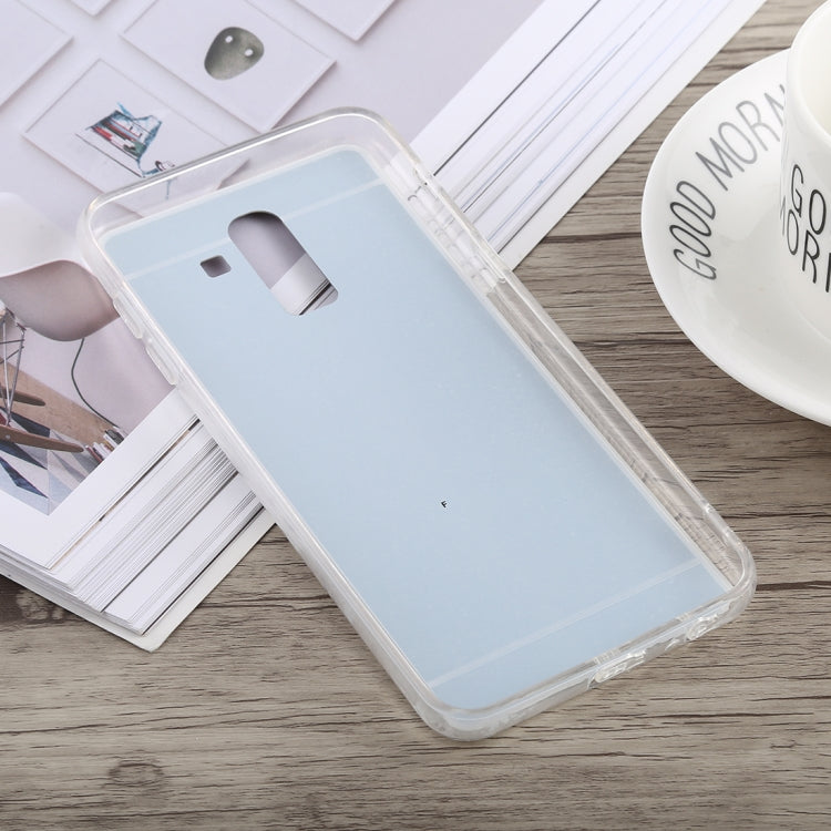Acrylic + TPU Electroplating Mirror Case for Galaxy J8 (2018)
