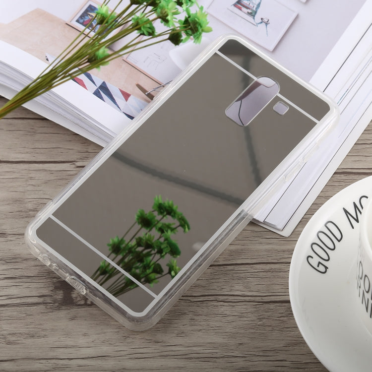 Acrylic + TPU Electroplating Mirror Case for Galaxy J8 (2018)