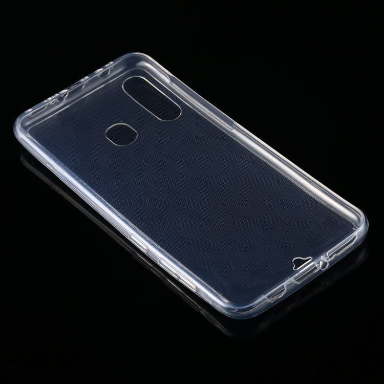 Ultra-thin Double-sided Full Coverage Transparent TPU Protective Case for Galaxy A30