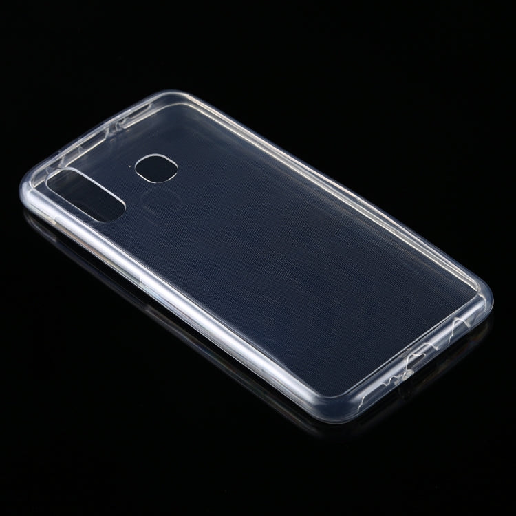 Ultra-thin Double-sided Full Coverage Transparent TPU Protective Case for Galaxy A30