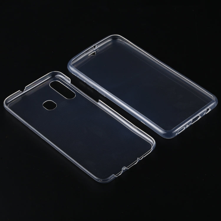 Ultra-thin Double-sided Full Coverage Transparent TPU Protective Case for Galaxy A30