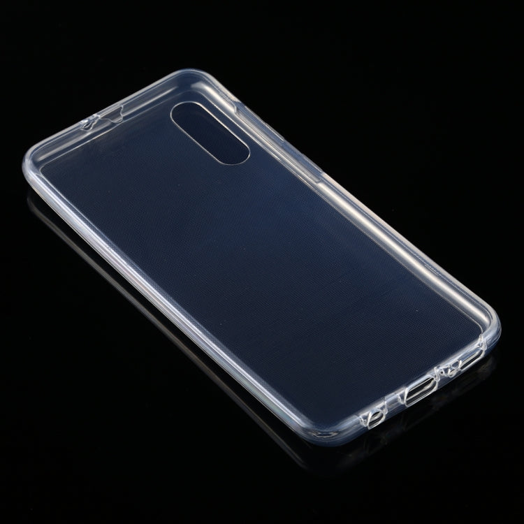 Ultra-thin Double-sided Full Coverage Transparent TPU Protective Case for Galaxy A50