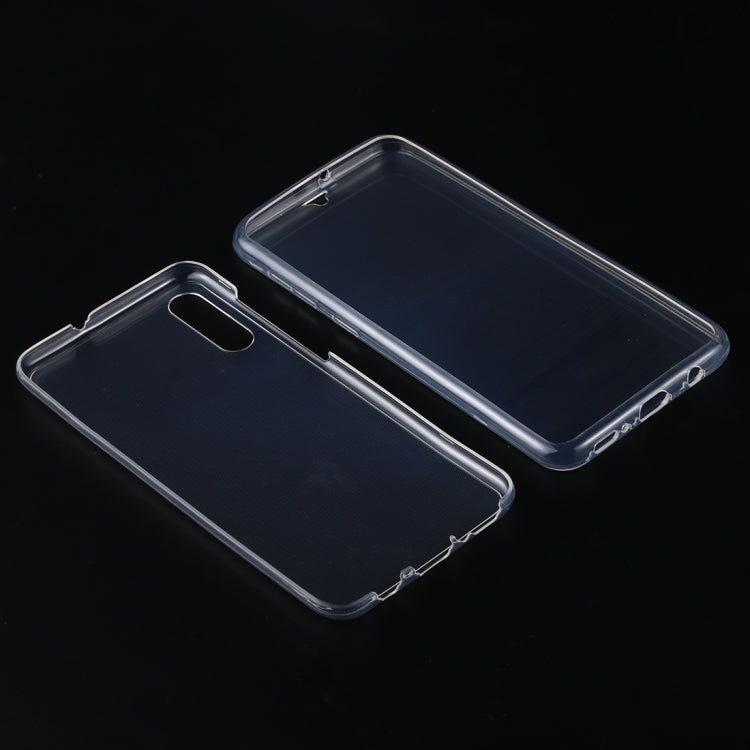 Ultra-thin Double-sided Full Coverage Transparent TPU Protective Case for Galaxy A50