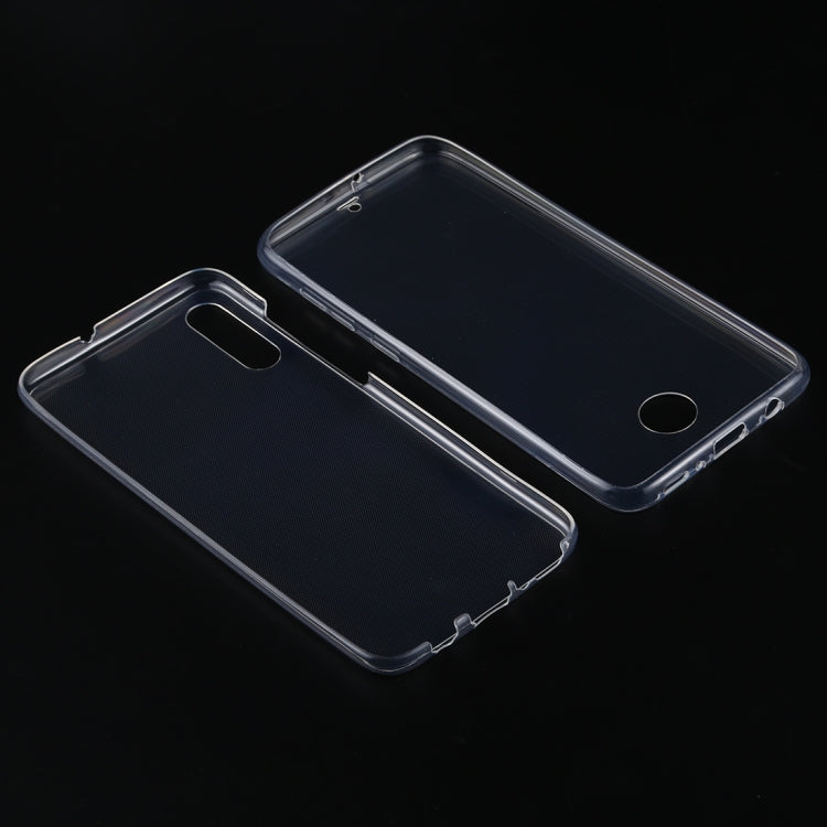 Ultra-thin Double-sided Full Coverage Transparent TPU Protective Case for Galaxy A70
