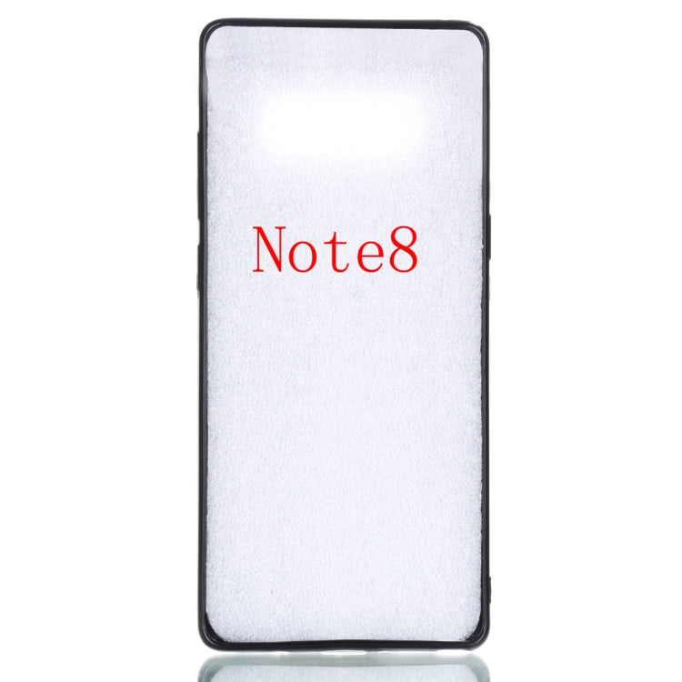 For Galaxy Note 8 Gold Foil TPU Protective Back Cover Case